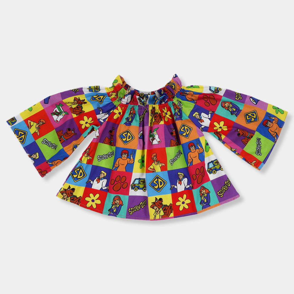 Infant Girls Casual Top Character - Multi