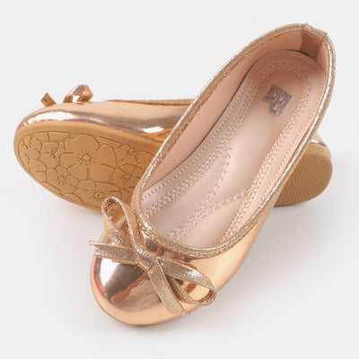 Girls Pumps 910-30 - Champagne