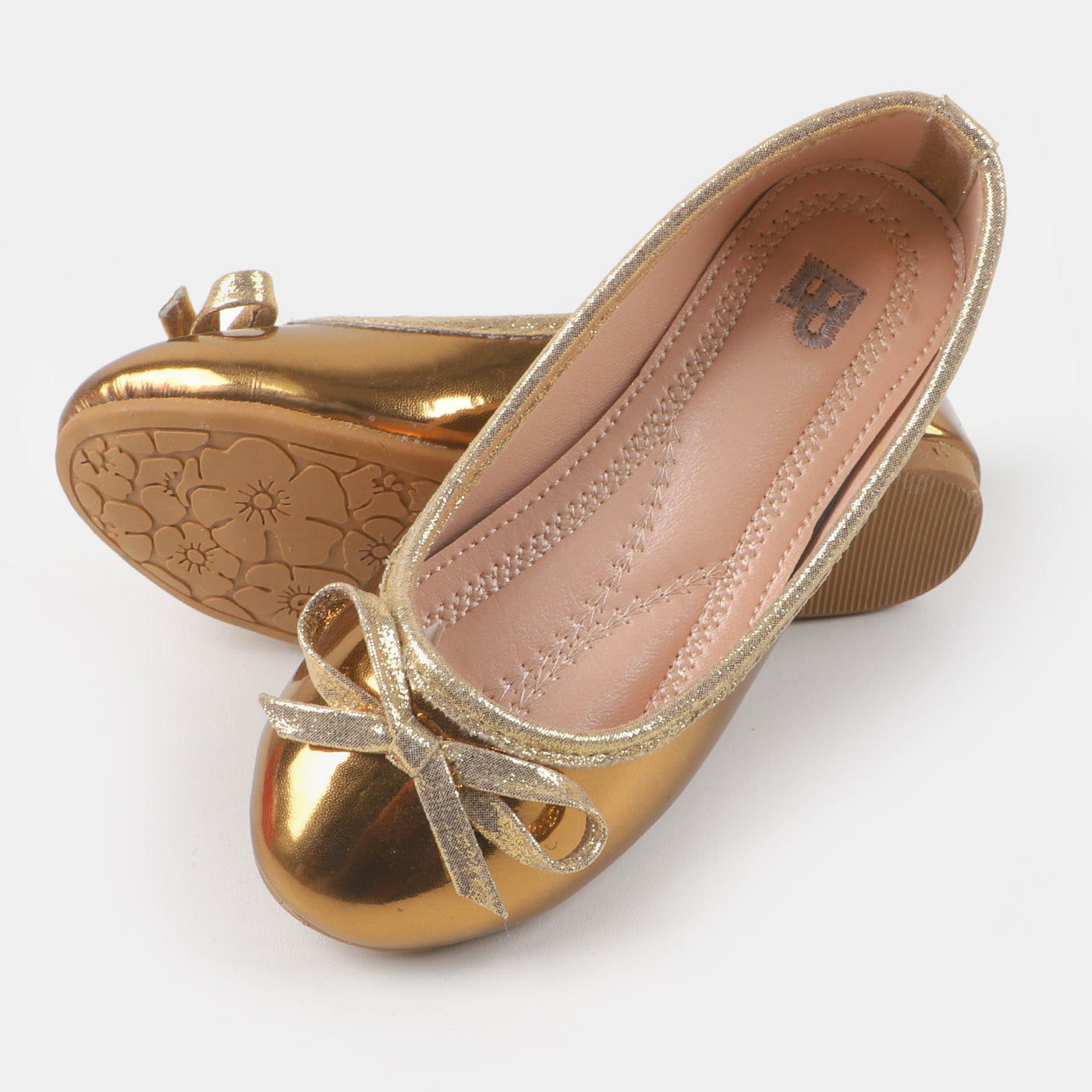 Girls Pumps 910-30 - Gold