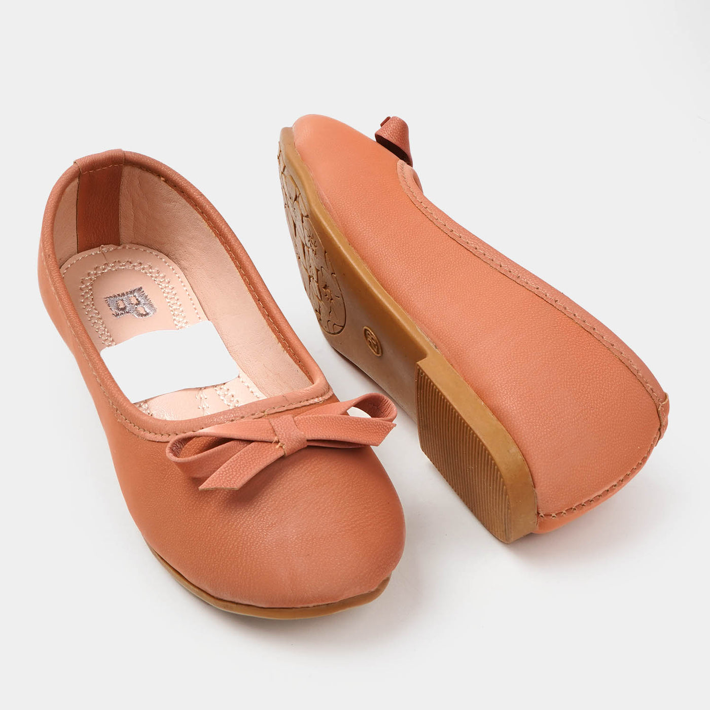 Girls Pumps 910-34 - Peach