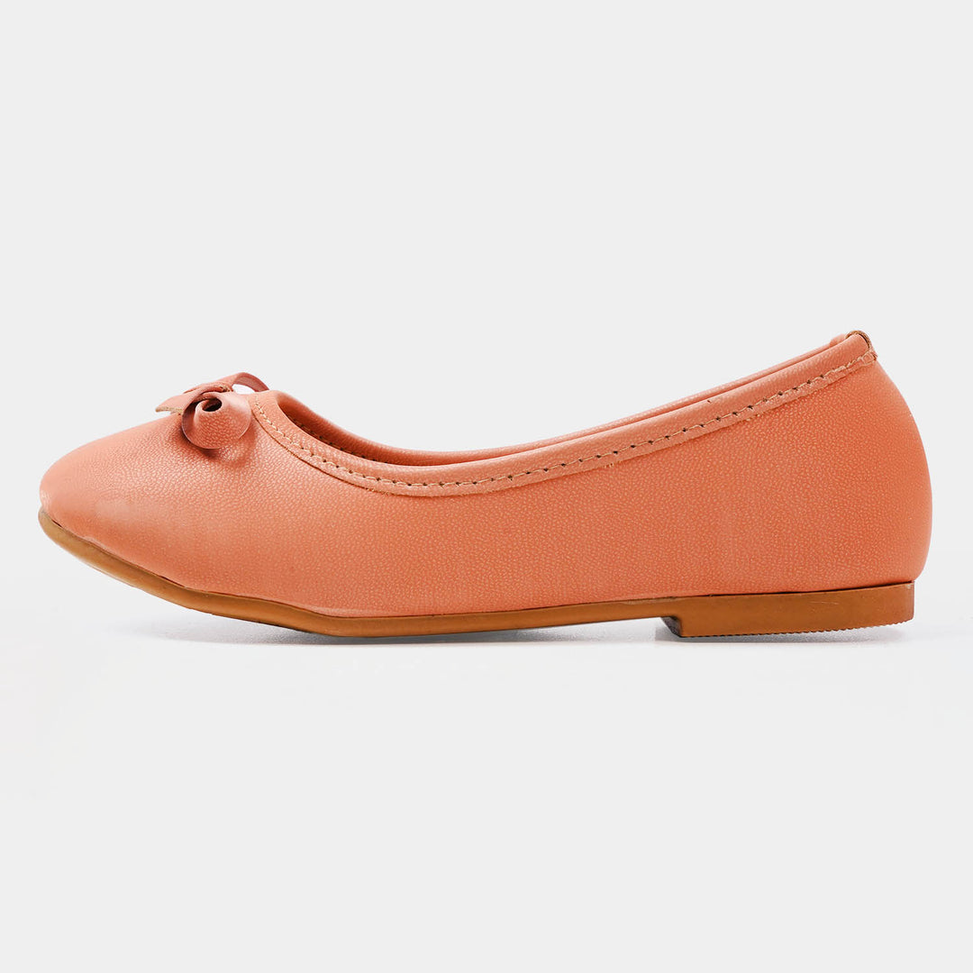 Girls Pumps 910-34 - Peach