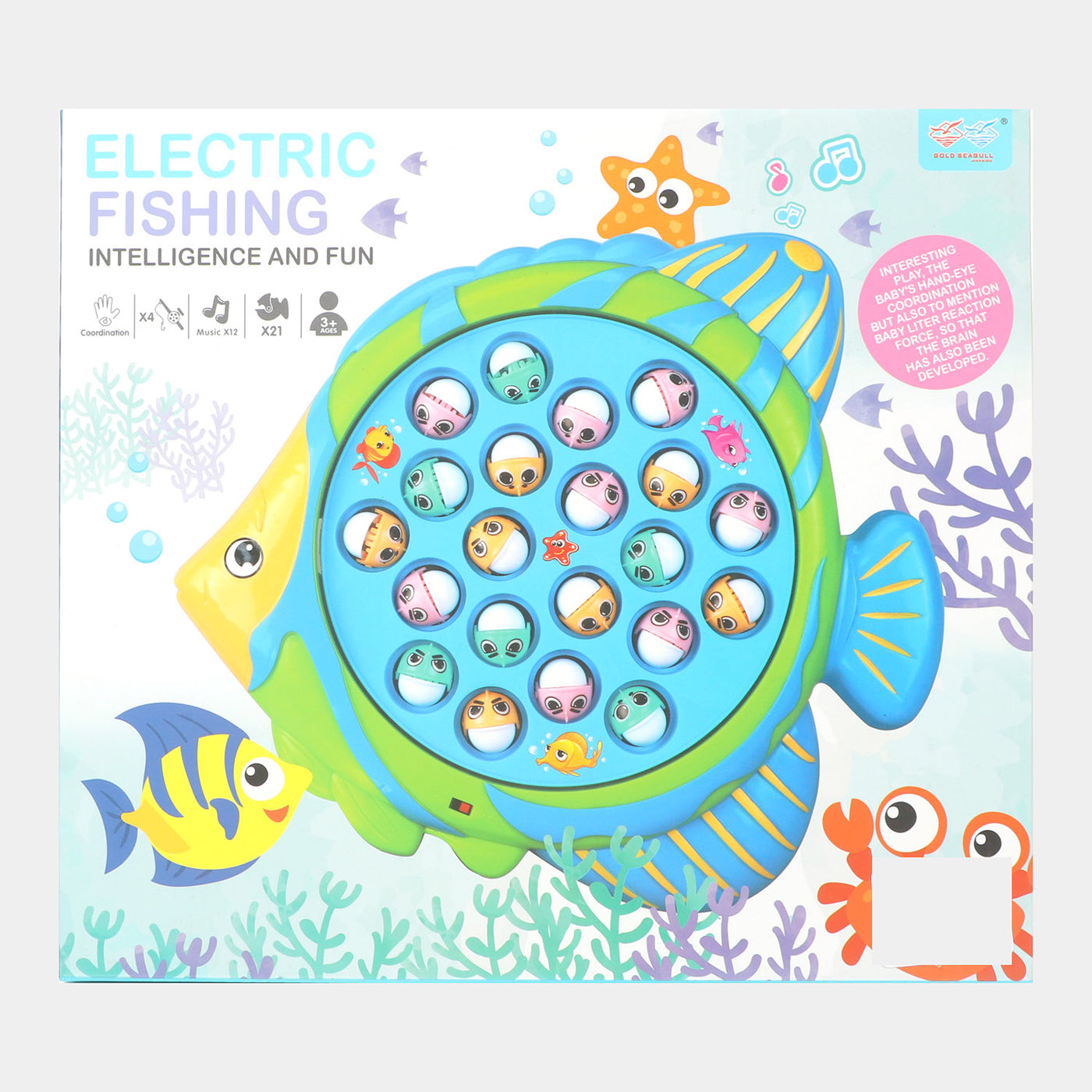 Electric Fishing Game For Kids