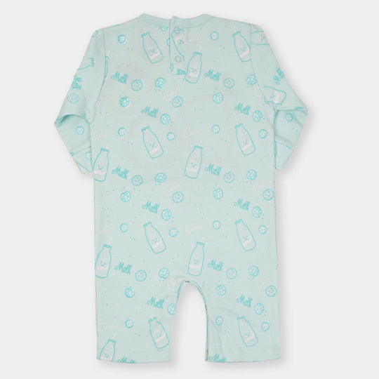 Infant Boys Knitted Romper Friend Chip Goals - Ice Castle