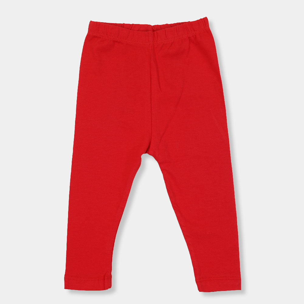 Infant Girls Tights -Red