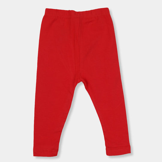 Infant Girls Tights -Red