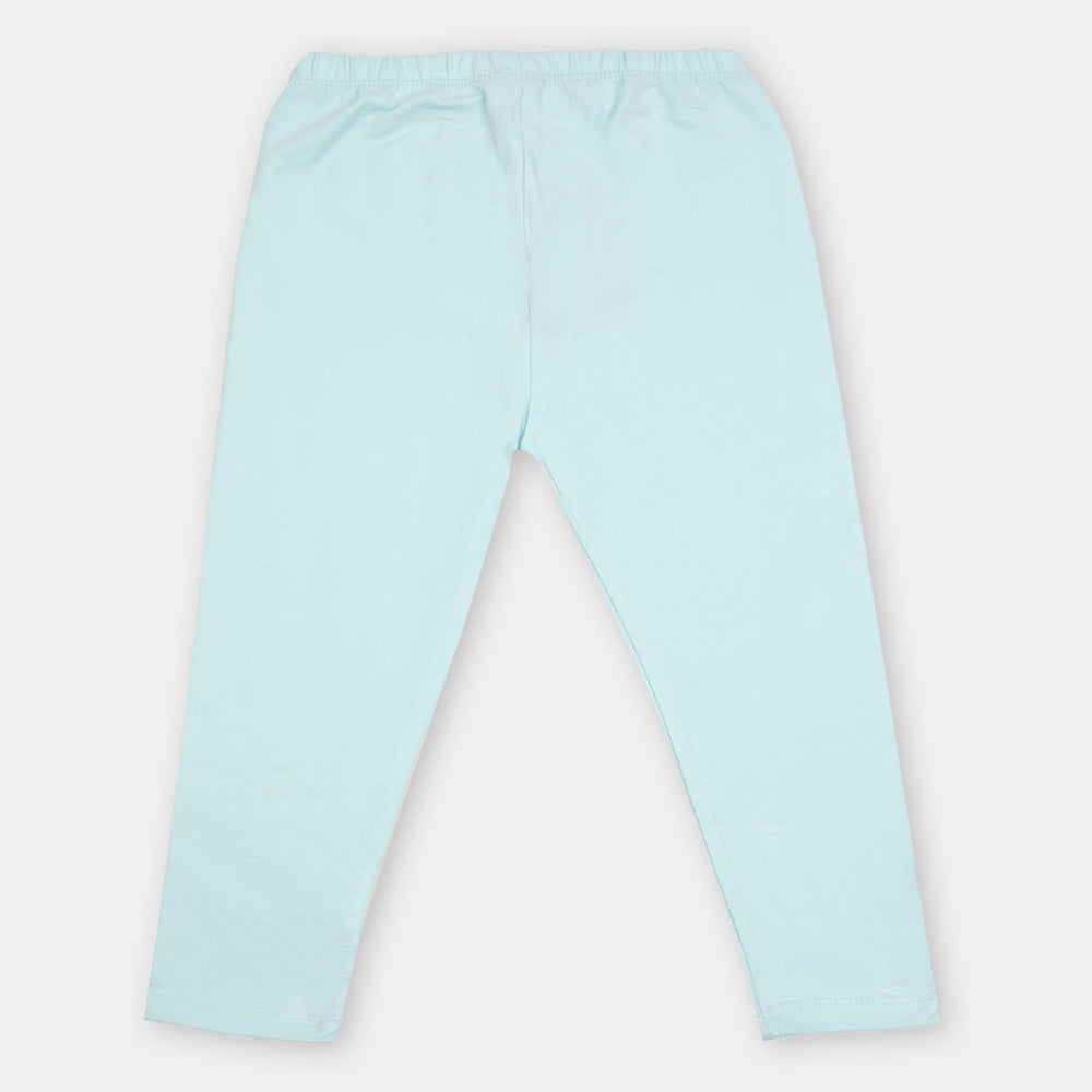 Girls Basic Tights - Light Blue