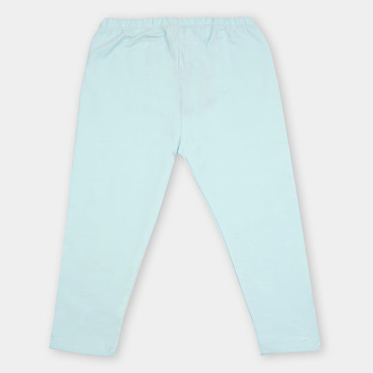 Girls Basic Tights - Light Blue