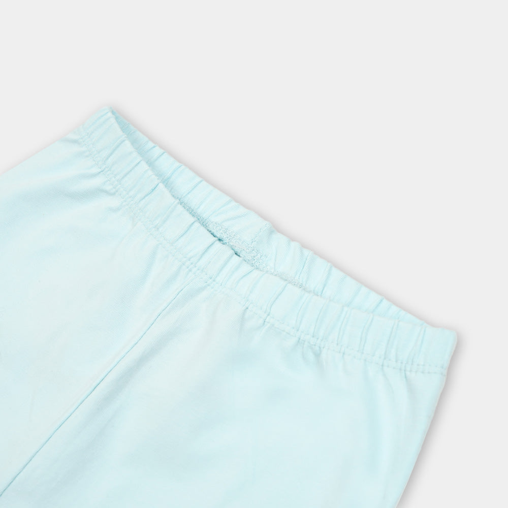 Girls Basic Tights - Light Blue