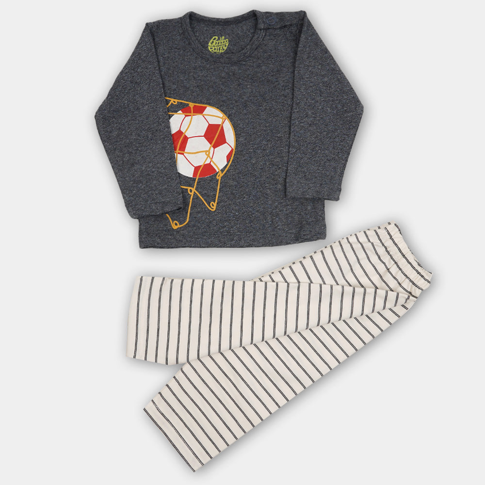 Infant Boys Night Wear Football - NAVY
