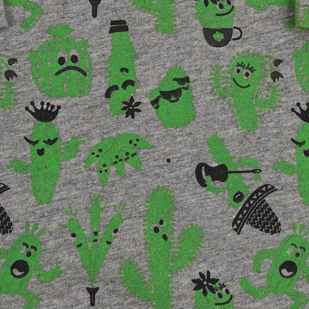 Infant Basic Romper Cactus - GREY