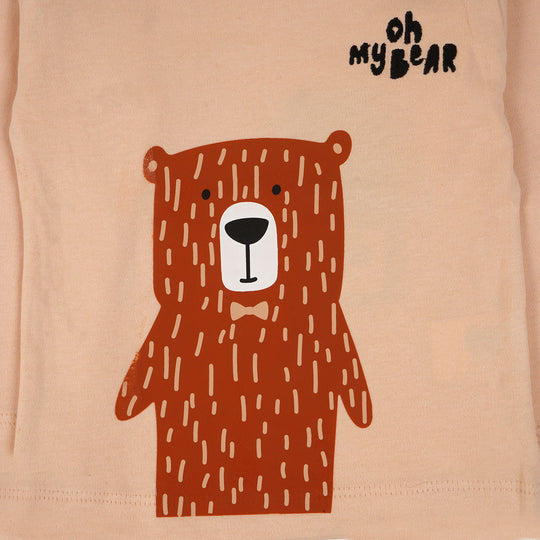 Infant Boys Suit 3 Pcs Oh My Bear - 02