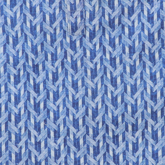 Infant Boys Digital Print Kurta Deep Sea - Blue
