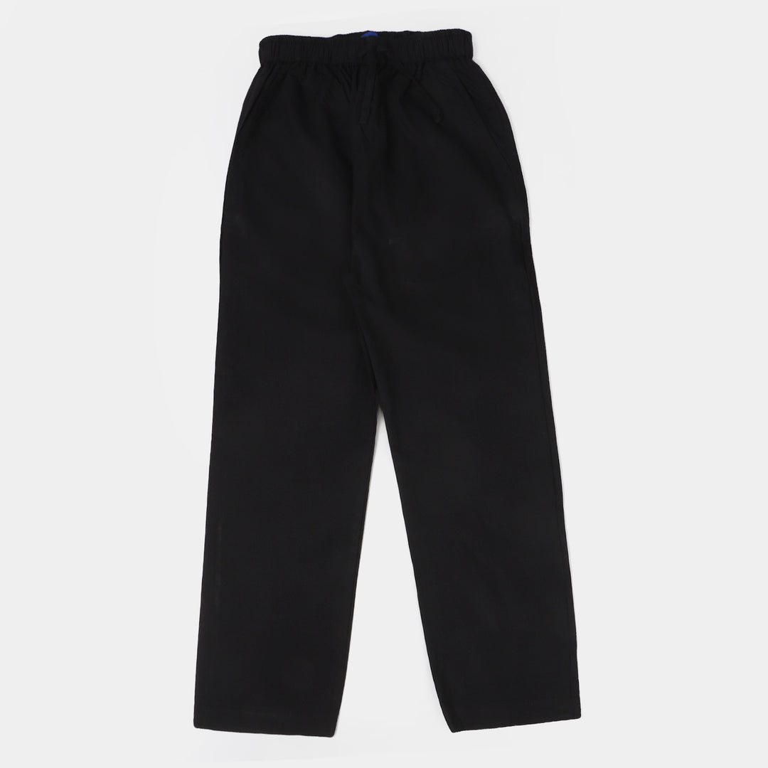 Boys Pocket Pajama  | BLACK