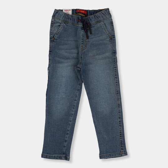 Boys Pant Denim Street Style-Ice Blue