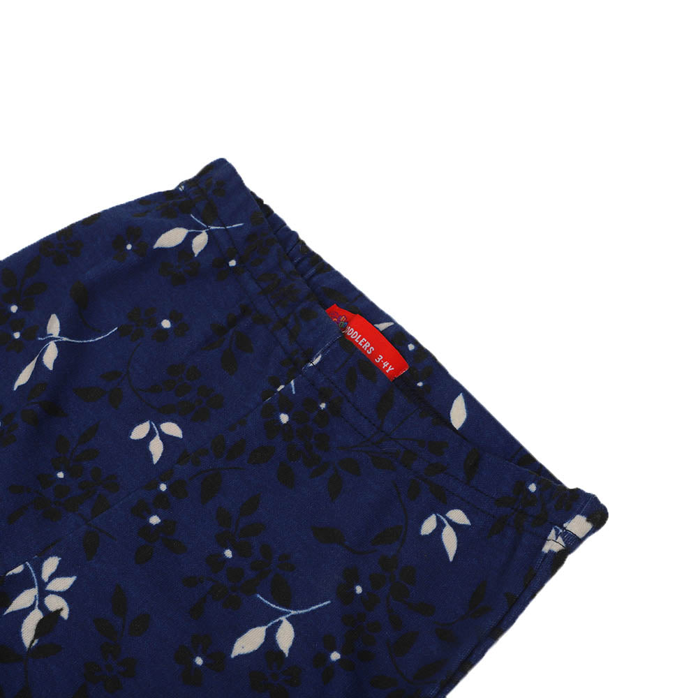Infant Girls Tights Printed Mix E-C  - Blue