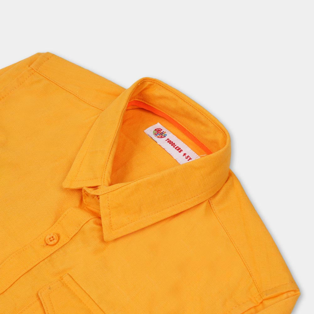 Boys Casual Shirt Skateboard - Citrus