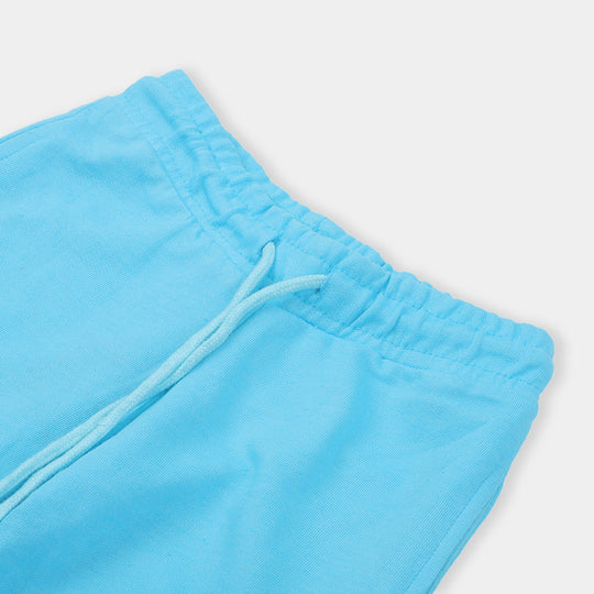 Boys Terry And Fleece Pyjama Single Pocket - AQUA