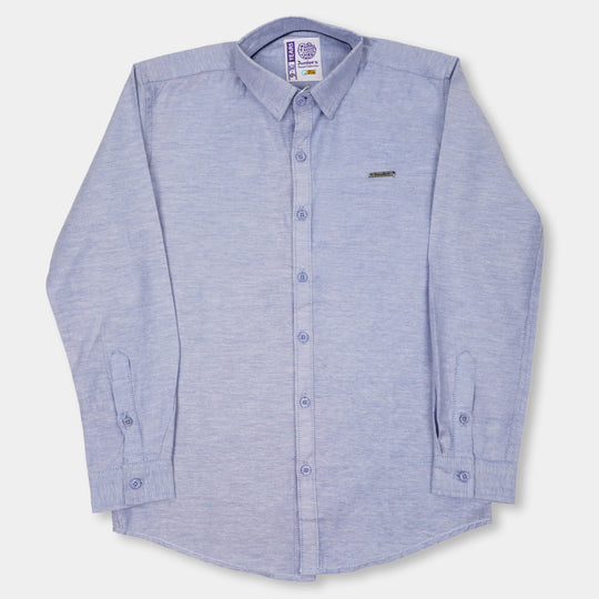 Boys Casual Shirt - Light Blue