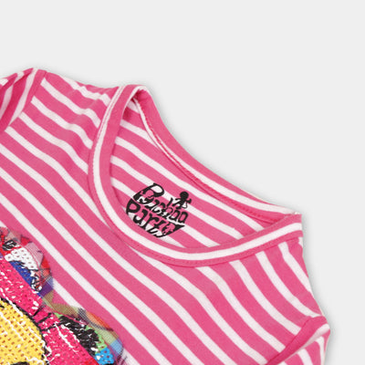 Infant Girls T-Shirt Applique Mix