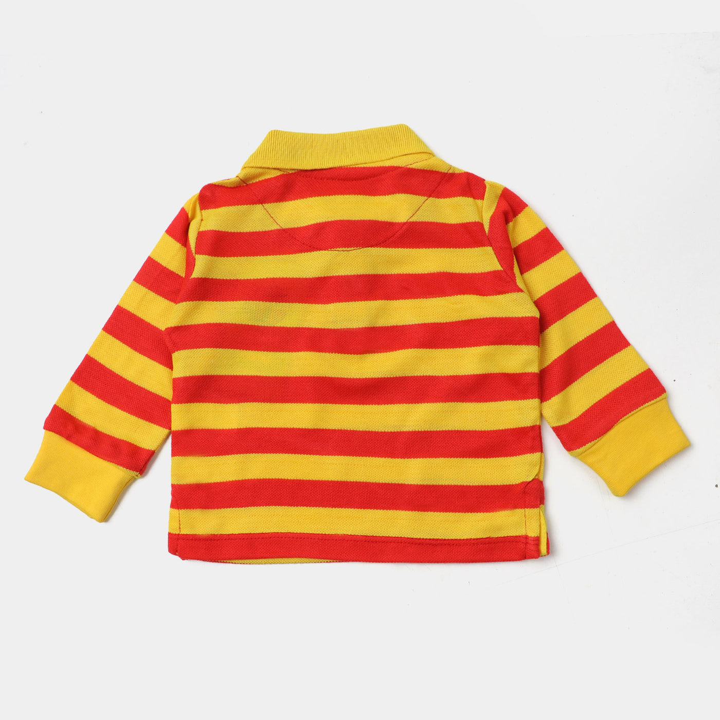 Infant Boys Polo Character- Yellow/Red