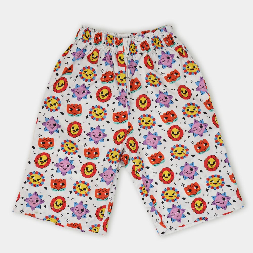 Infant Girls 2Pcs Kurti Pajama Smile - Multi