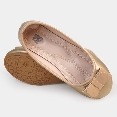 Girls Pumps 910-39 - Gold