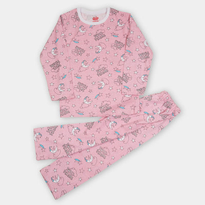 Girls Knitted Night Suit Sweet Dream