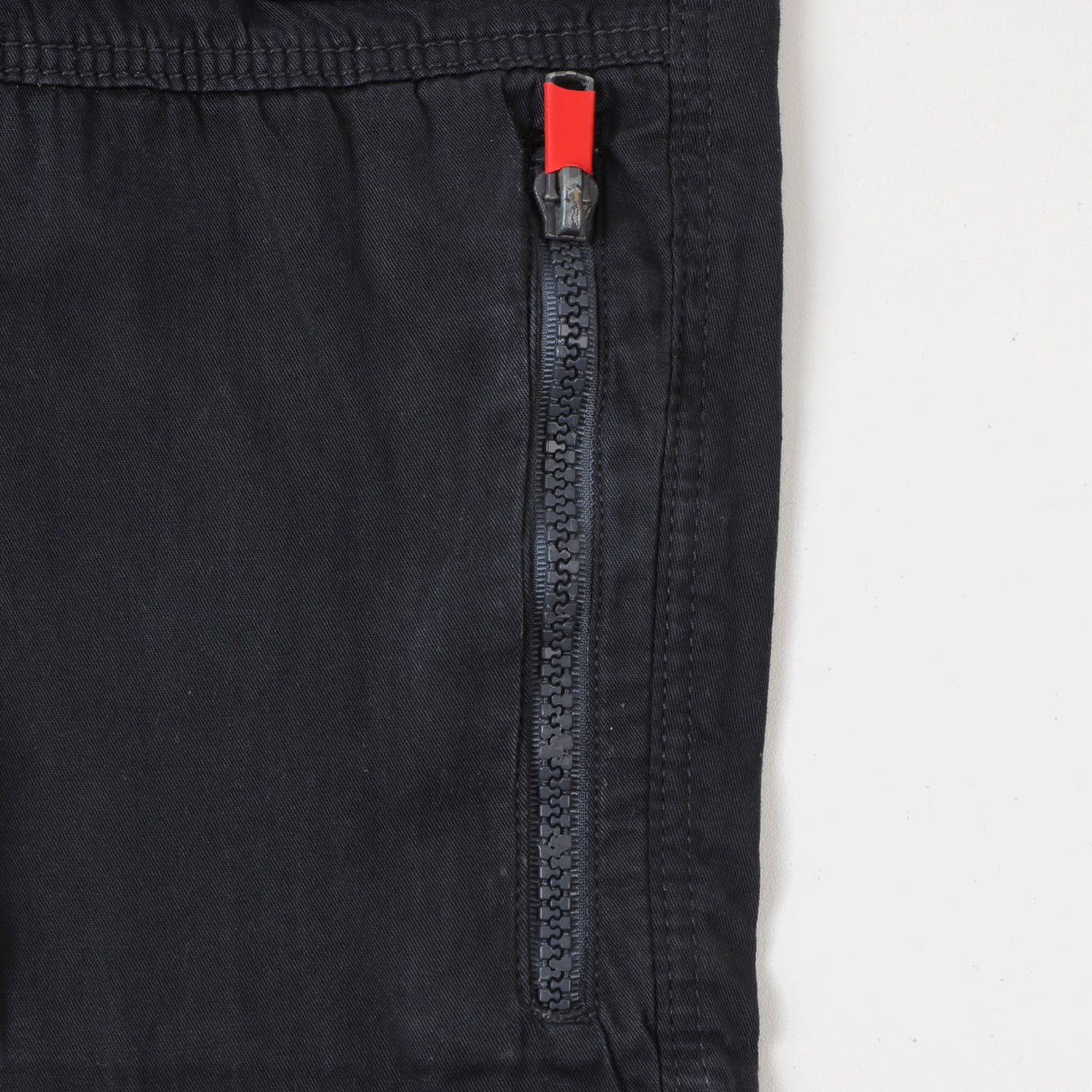 Zipper Pocket Boys Pant Cotton - C.Grey