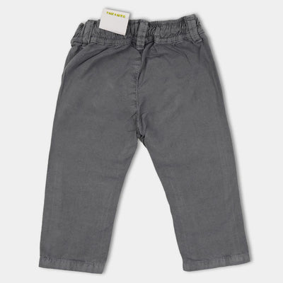 Infant Boys Pant Cotton - Light Gray