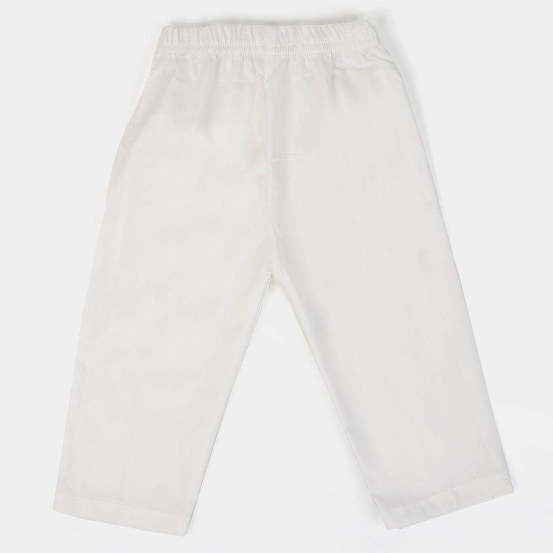 Infant Boys Eastern Basic Pajama - White