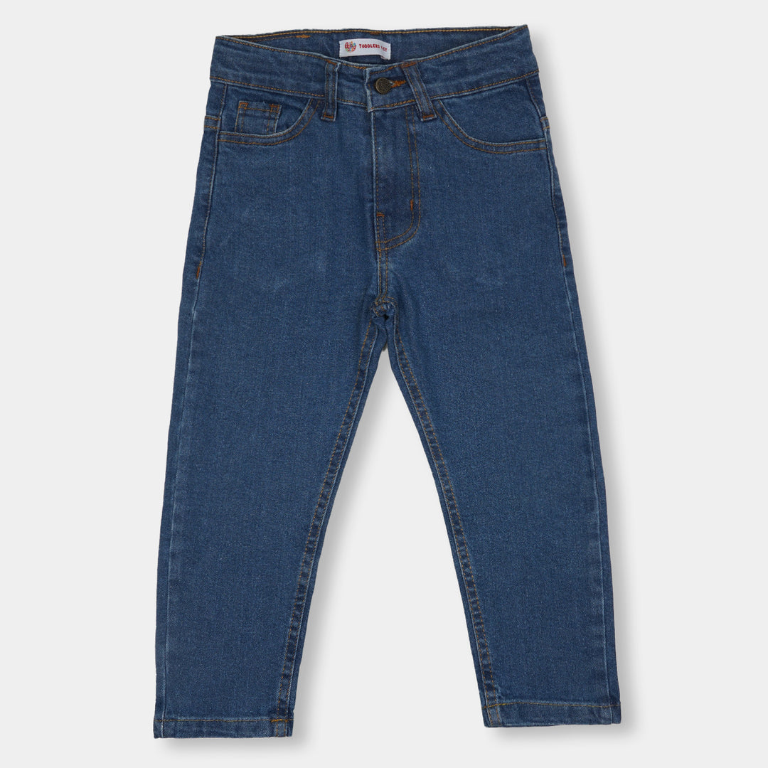 Girls Pant Denim Basic F22 - Mid Blue