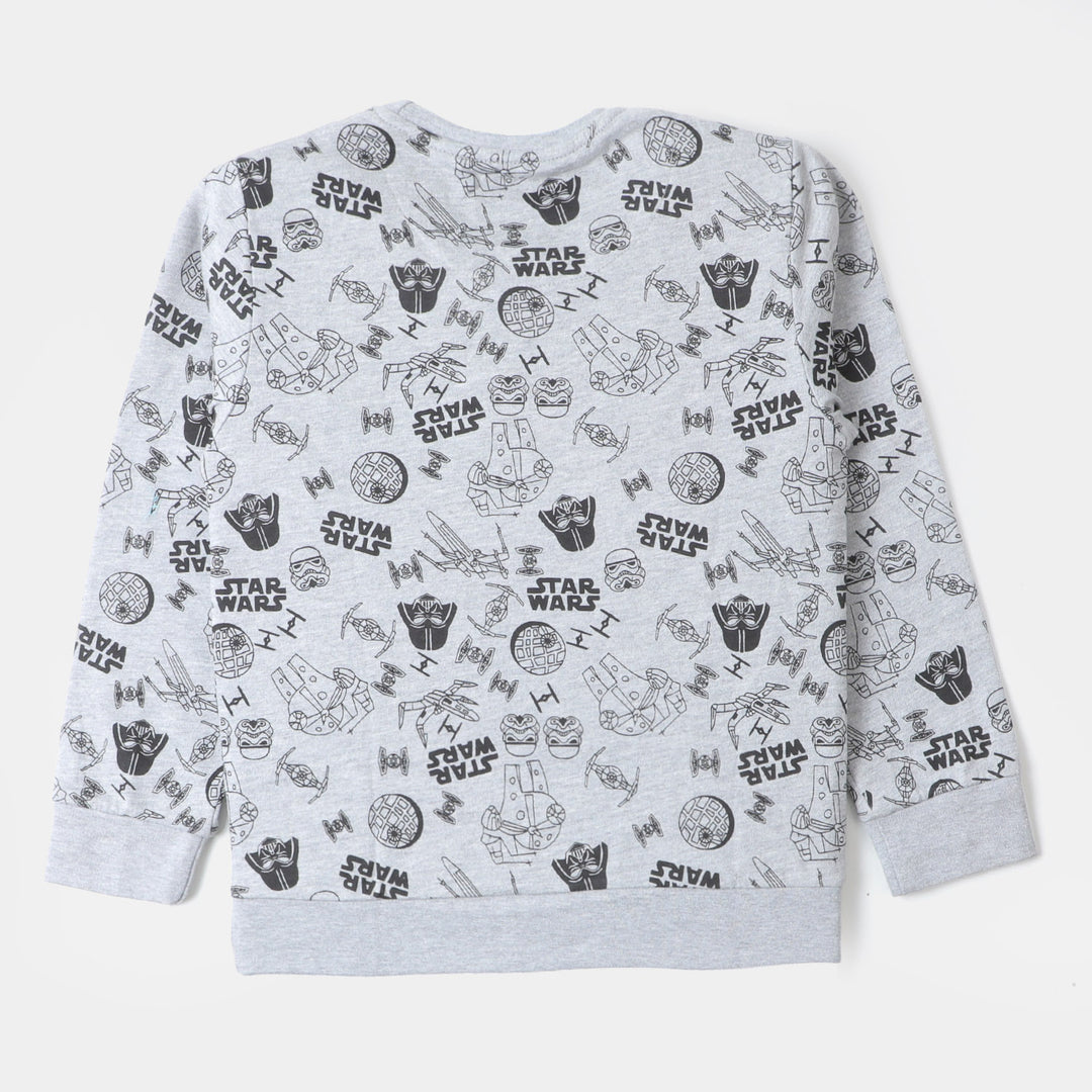 Boys Sweatshirt Space - Grey