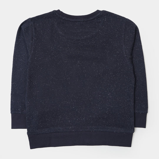 Boys Sweatshirt Break Rules - NAVY