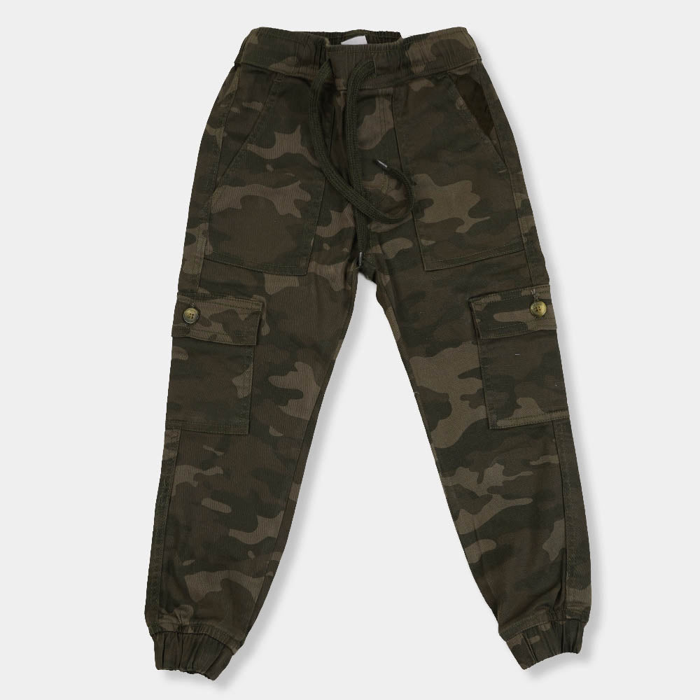 Boys Trouser Cotton Chemo P - Green