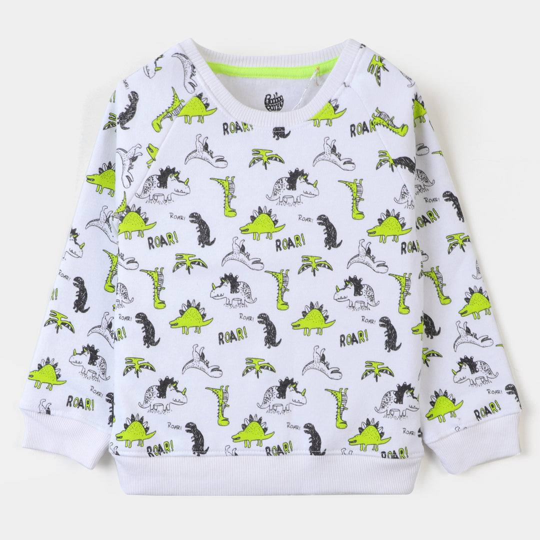 Boys Sweatshirt Dino - Snow White