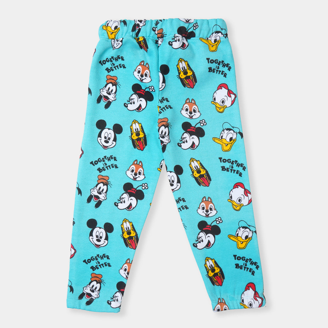 Boys Pyjama Printed - Pool Blue