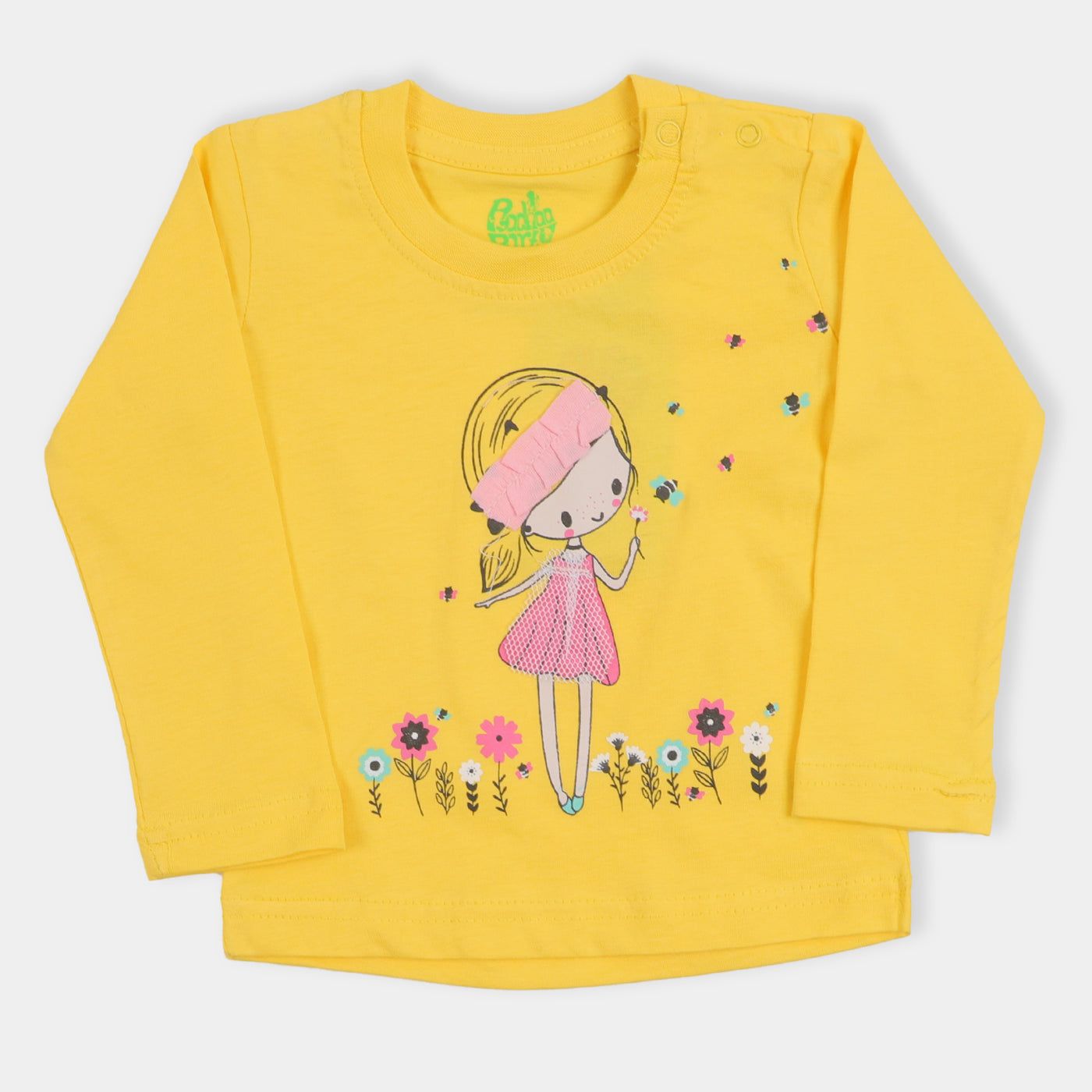 Infant Girls T-Shirt Friends - Min-Yellow