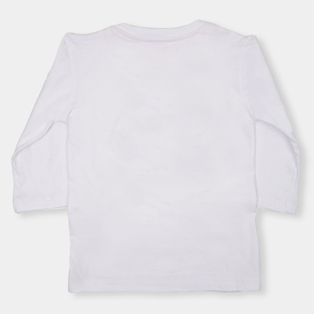 Girls T-Shirt F/S So Fab - B.White