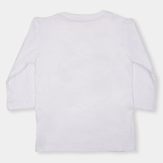 Girls T-Shirt F/S So Fab - B.White