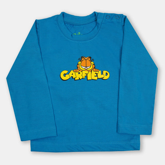 Infant Boys Round Neck T-Shirt - Blue
