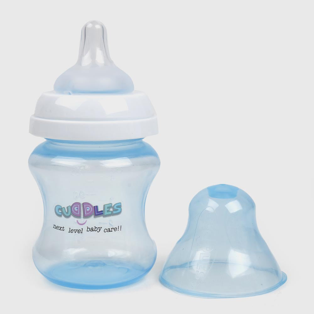 Cuddles Feeder Bottle 150Ml Blue