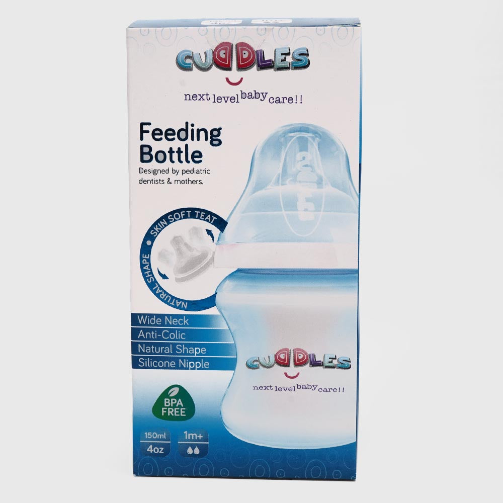 Cuddles Feeder Bottle 150Ml Blue