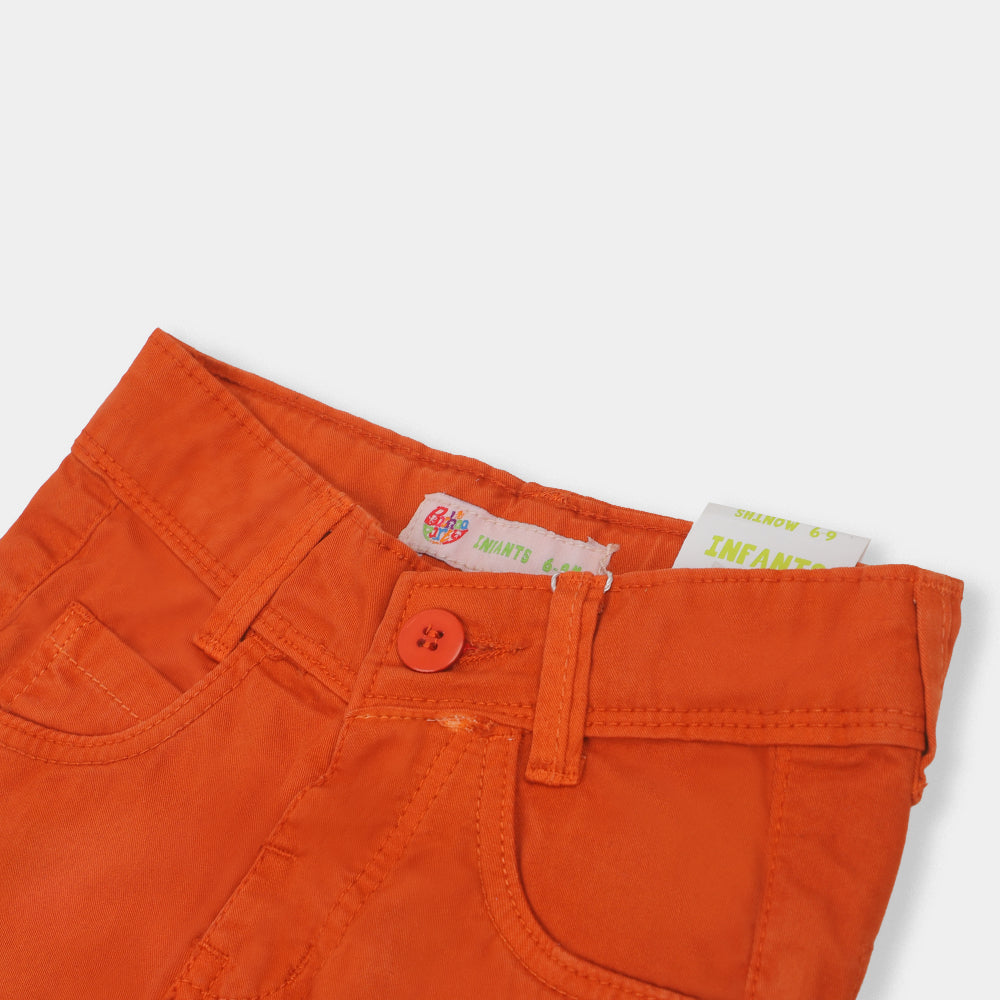 Infant Boys pant Cotton Free The Bears - Rust
