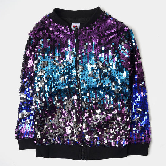 Girls Jacket Sequins - Multi