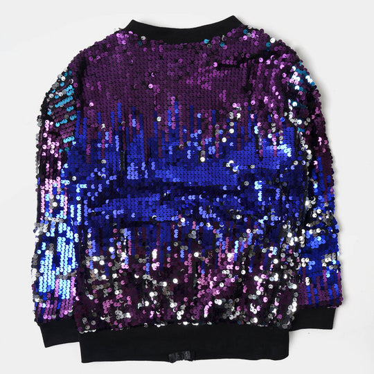 Girls Jacket Sequins - Multi