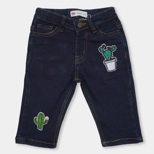 Infant Pant Denim App Cactus - DARK BLUE