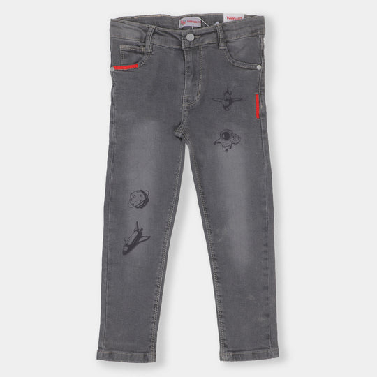 Boys Pant Denim Astronaut - GREY