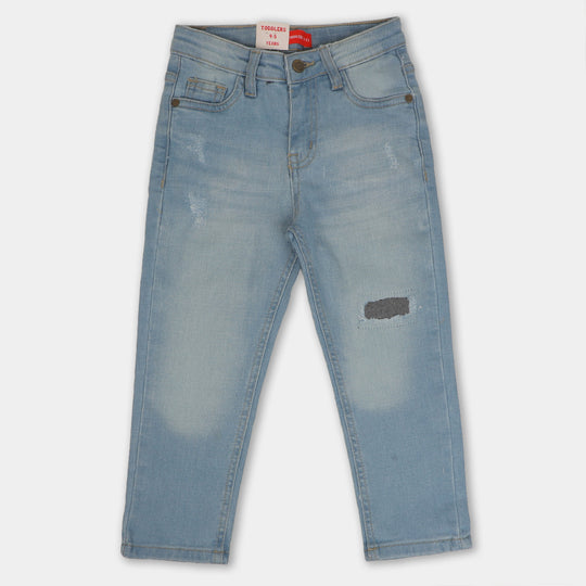 Boys Pant Denim Grinding - Ice Blue