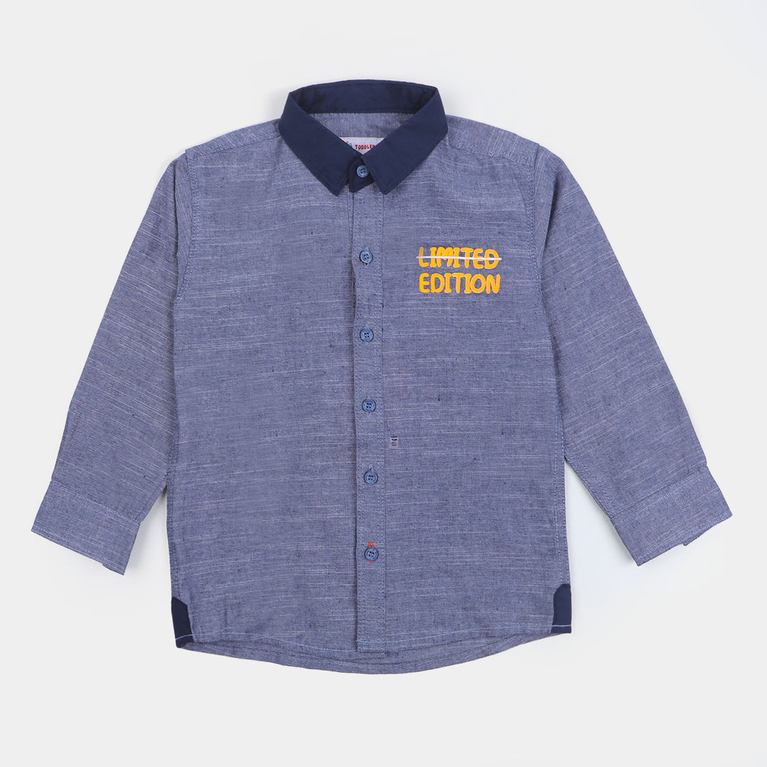 Boys Casual Shirt Limited Edition - Blue