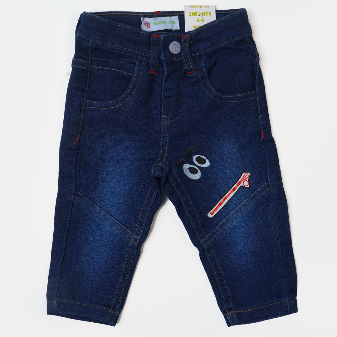 Infant Boys Pant Denim Silent - DARK BLUE